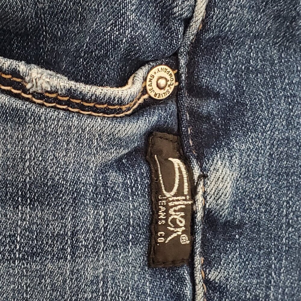 Suki Bermuda SILVER Jean Shorts & The Endless Summer tee Summer Combo -10 - Picture 5 of 10